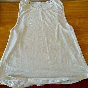 FLEO Full Length Muscle Tank Oatmeal